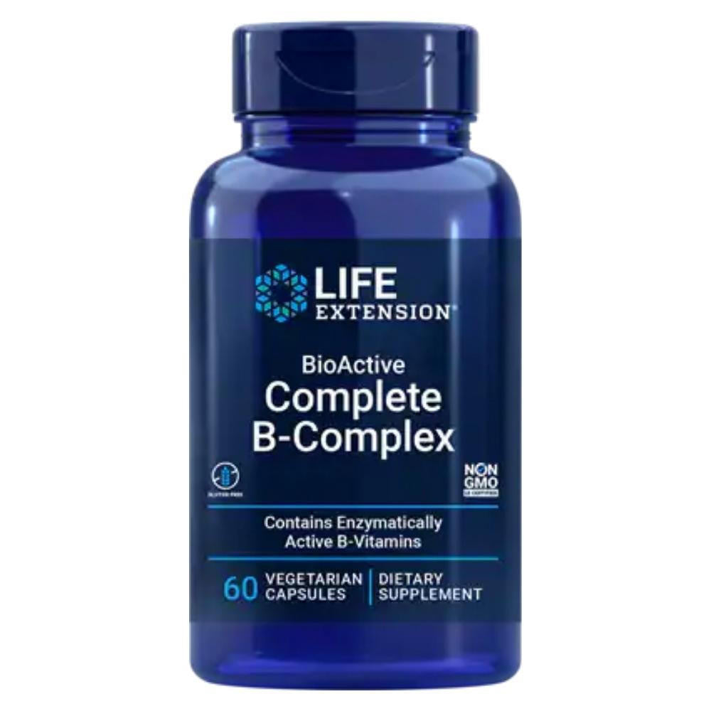  Life Extension BioActive Complete B-Complex 60 Vege Capsules 