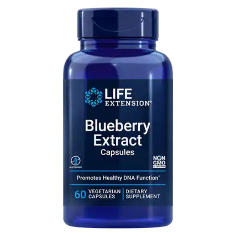  Life Extension Blueberry Extract 60 Vege Capsules 