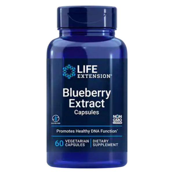  Life Extension Blueberry Extract 60 Vege Capsules 