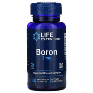  Life Extension Boron 3mg 100 Vege Capsules 