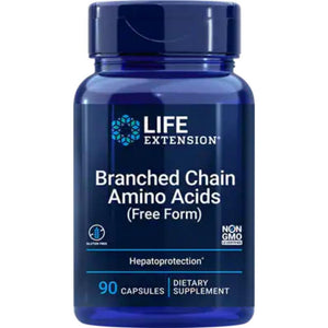  Life Extension Branched Chain Amino Acids 90 Capsules-1682937122 