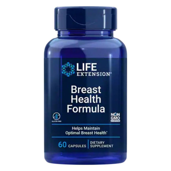  Life Extension Breast Health Formula 60 Vege Capsules 