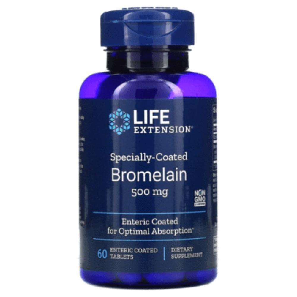  Life Extension Bromelain 500mg 60 Capsules 