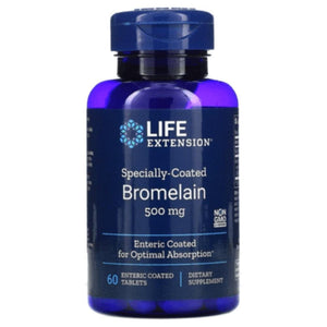  Life Extension Bromelain 500mg 60 Capsules 