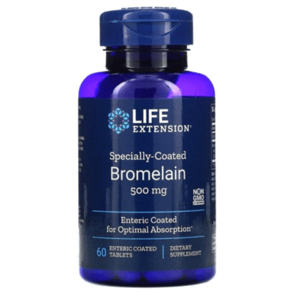  Life Extension Bromelain 500mg 60 Capsules 