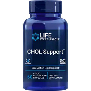  Life Extension CHOL Support 60 Liquid Vege Capsules 