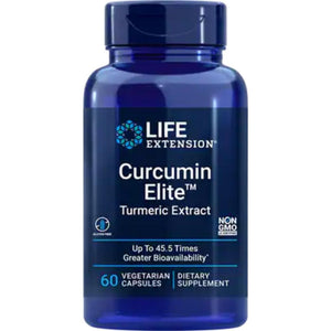 Life Extension Curcumin Elite Turmeric Extract 60 Vege Capsules 