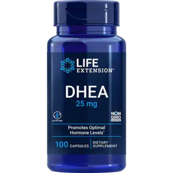  Life Extension DHEA (Dehydroepiandrosterone) 25mg 100 Capsules 