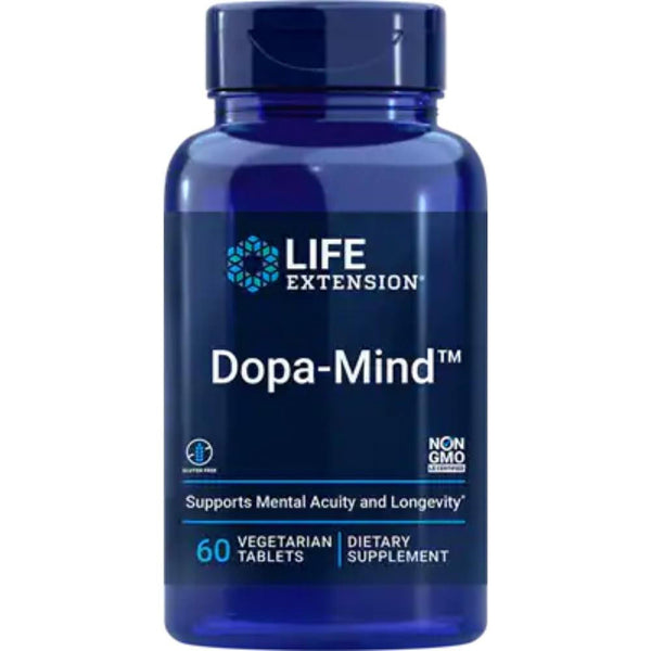  Life Extension Dopa-Mind 60 Vege Tablets 