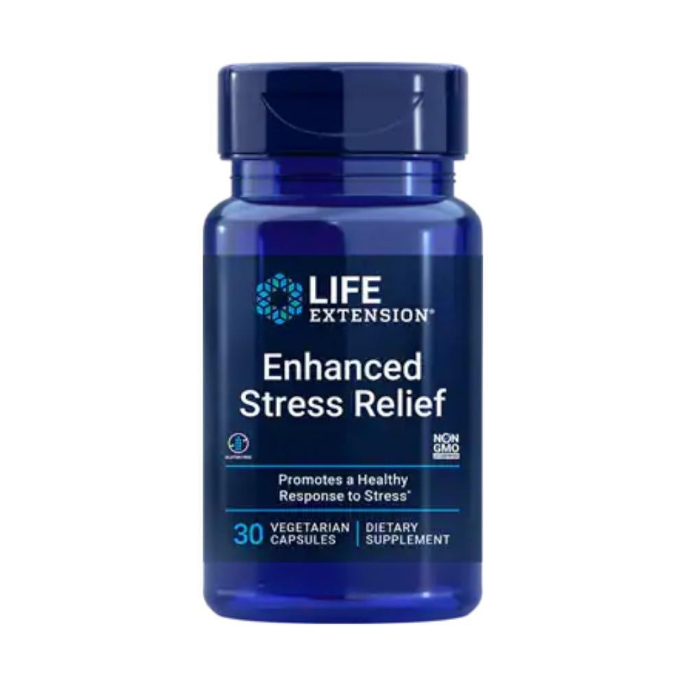  Life Extension Natural Stress Relief 30 Vege Capsules 