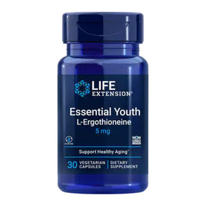  Life Extension Essential Youth L-Ergothioneine 5mg 30 Vege Capsules 