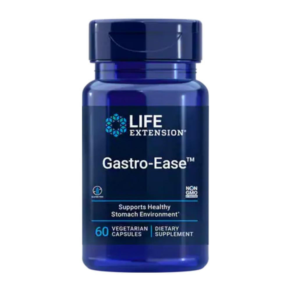  Life Extension Gastro-Ease 60 Vegetarian Capsules 