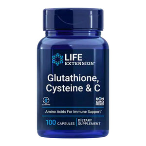  Life Extension Glutathione, Cysteine and C 100 Capsules 
