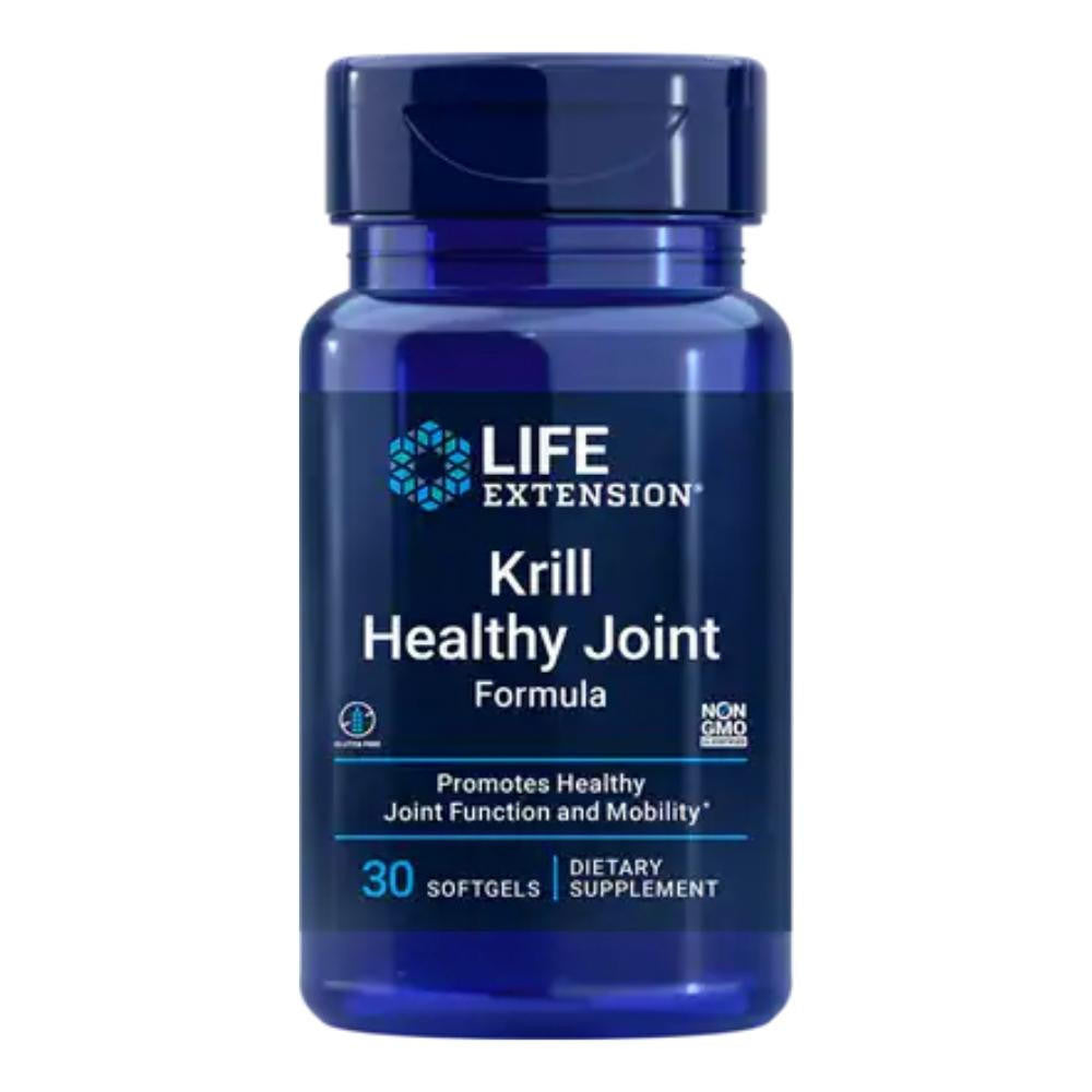  Life Extension Krill Healthy Joint Formula 30 Soft Gels 