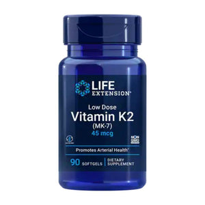  Life Extension Low-Dose Vitamin K2 90 Soft Gels 