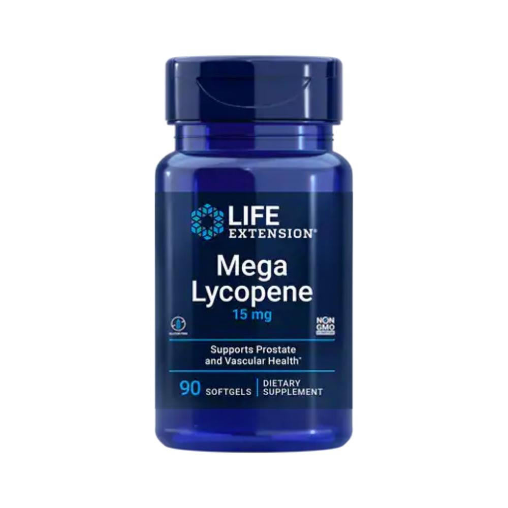  Life Extension Mega Lycopene 15mg 90 Soft Gels 