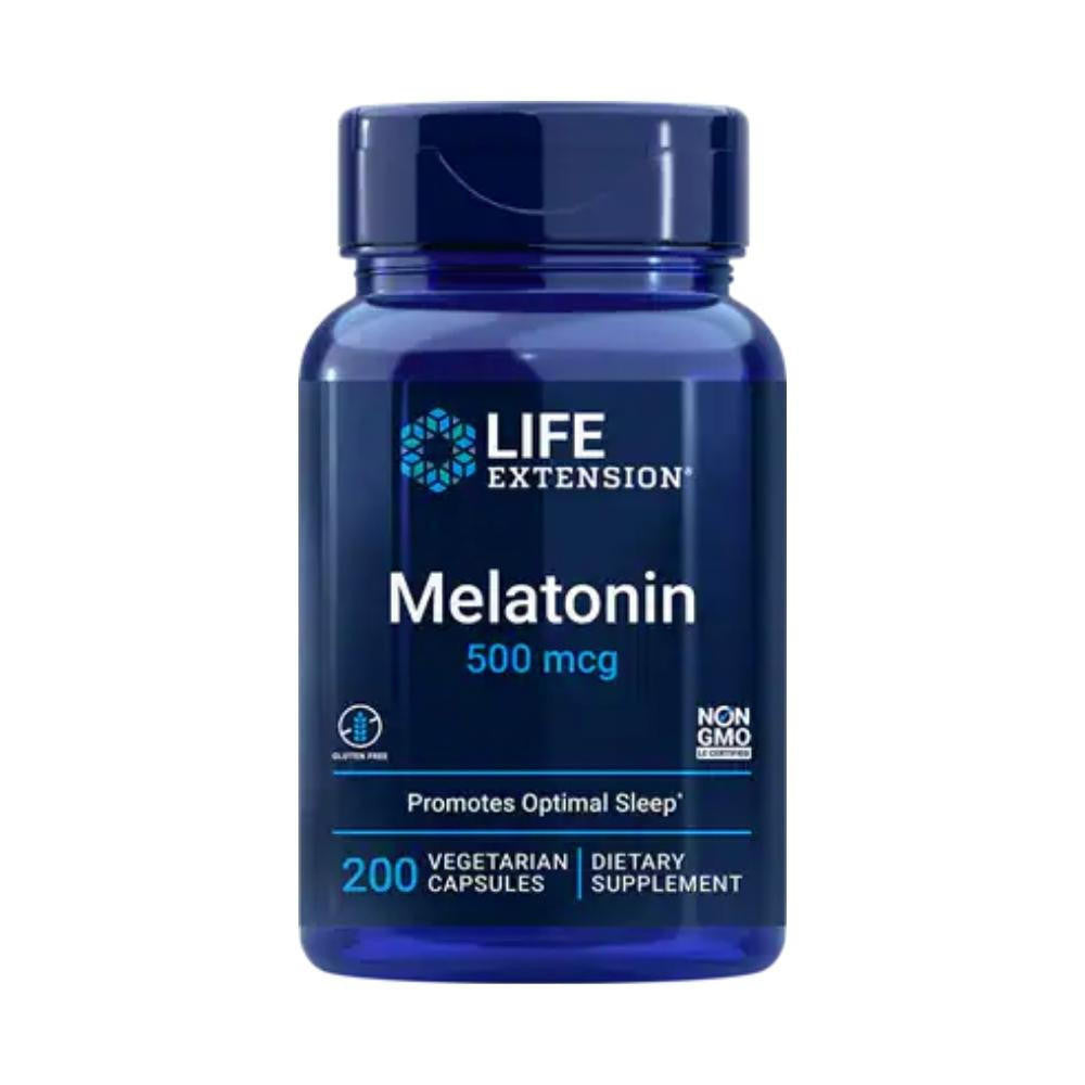  Life Extension Melatonin 500mcg 200 Capsule 