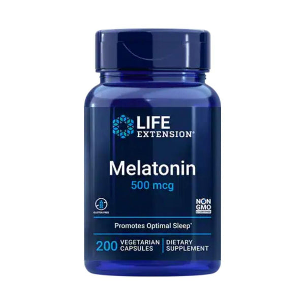  Life Extension Melatonin 500mcg 200 Capsule 