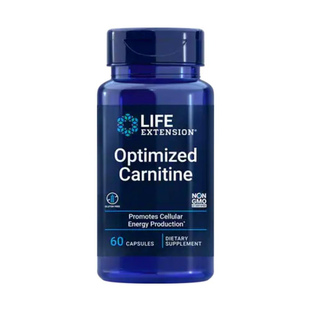  Life Extension Optimized Carnitine 60 Vege Capsules 