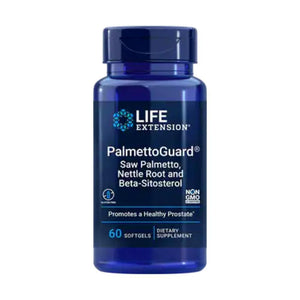  Life Extension PalmettoGuard Saw Palmetto/Nettle Root Formula with Beta-Sitosterol 60 Soft Gels 