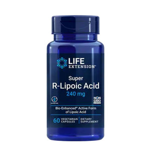 Life Extension Super R-Lipoic Acid 60 Vege Capsules 