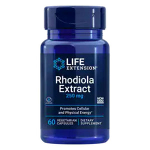  Life Extension Rhodiola Extract (3% Rosavins) 250mg 60 Vege Capsules 