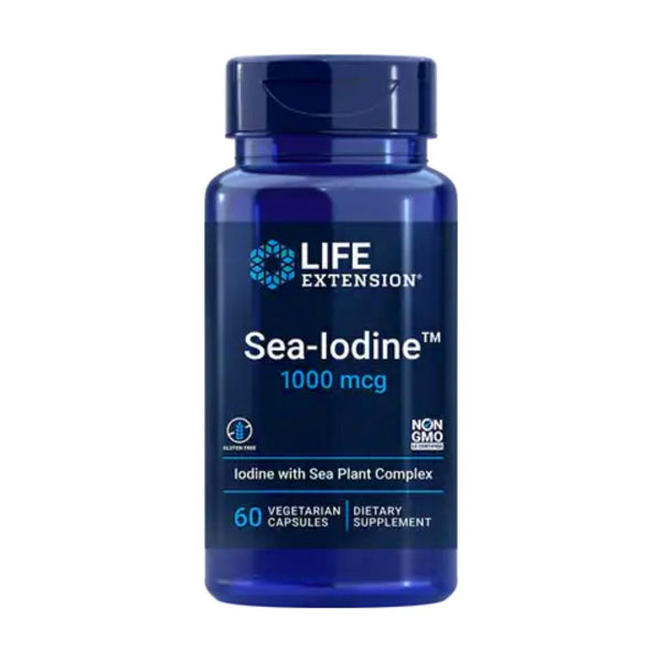  Life Extension Sea-Iodine 1000mcg 60 Vege Capsules 