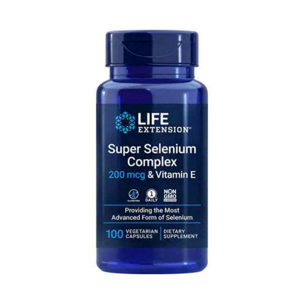  Life Extension Super Selenium Complex 200 mcg 100 Vege Capsules 