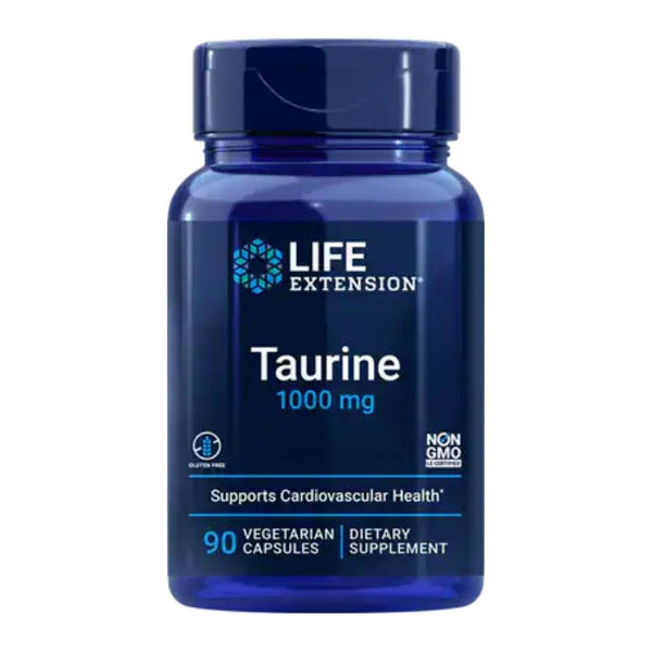  Life Extension Taurine 1000mg 90 Capsules 