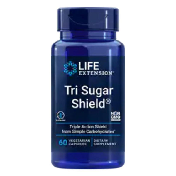  Life Extension Tri Sugar Shield 60 Vege Capsules 