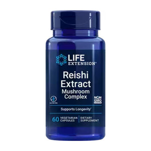  Life Extension Reishi Extract 60 Vege Capsules 