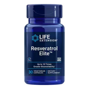  Life Extension Resveratrol Elite 167mg 30 Vegetable Capsules 
