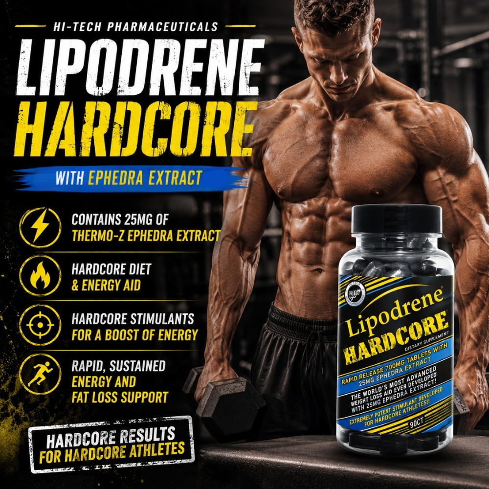 ephedrine l-carnitine Hi-Tech Pharmaceutical Lipodrene Hardcore AOD MOTS-C Tesamorelin Ipamorelin massage Weight:4