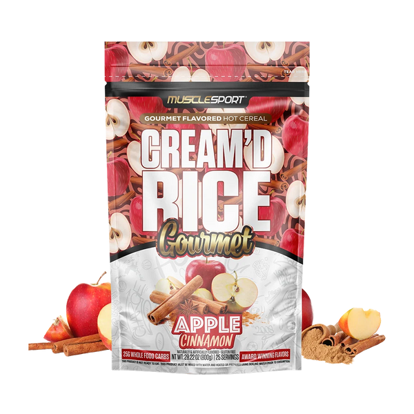 MuscleSport Cream'd Rice Gourmet 25 Servings