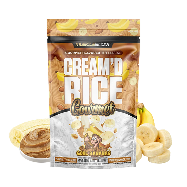 MuscleSport Cream'd Rice Gourmet 25 Servings