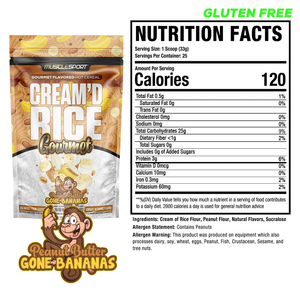 MuscleSport Cream'd Rice Gourmet 25 Servings