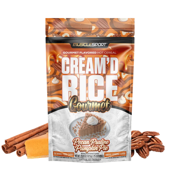 MuscleSport Cream'd Rice Gourmet 25 Servings