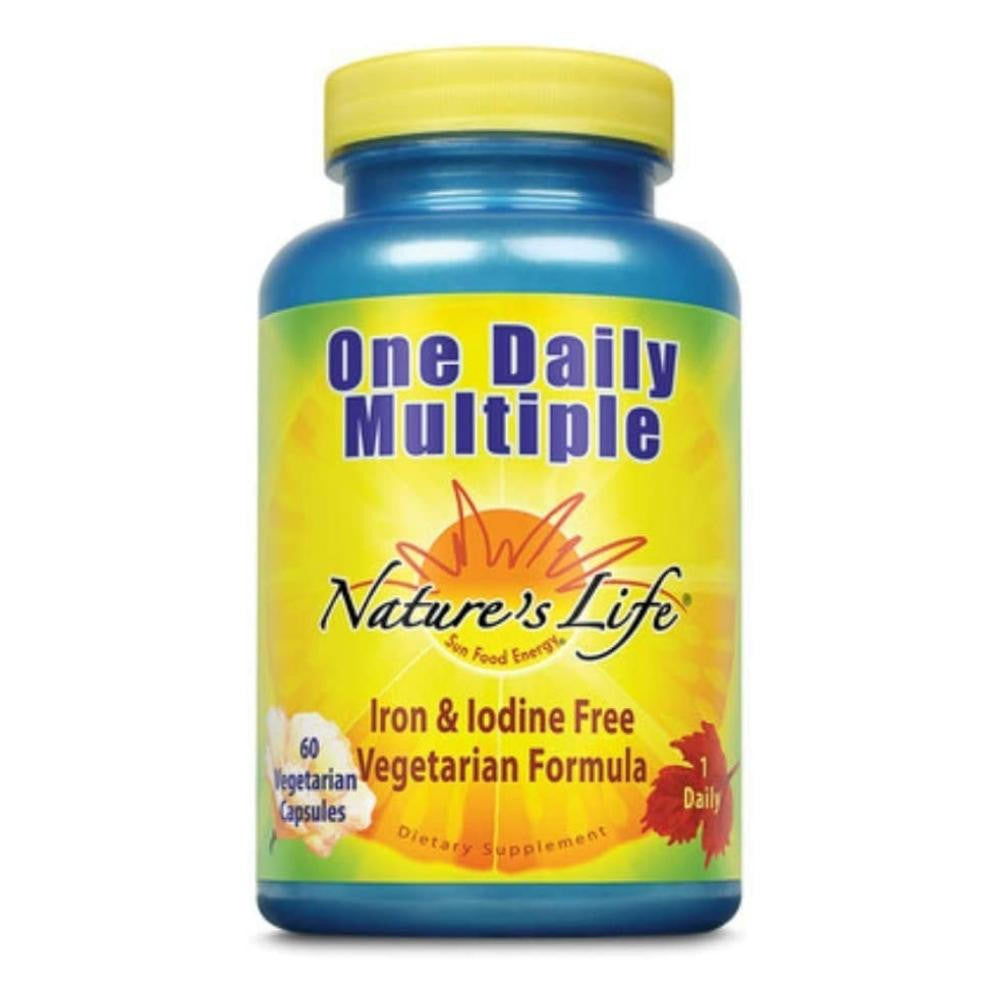  Nature's Life One Daily Multiple 60 Vege Capsules 