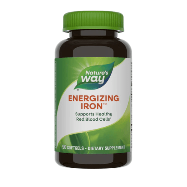  Nature's Way Energizing Iron 90 Soft Gels 