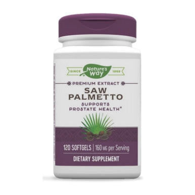  Nature's Way Super Saw Palmetto 120 Soft Gels 