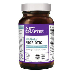  New Chapter All Flora Probiotic 60 Vegetable Capsules 
