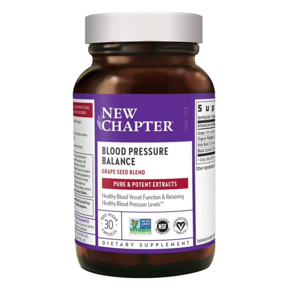  New Chapter Blood Pressure Take Care 30 Vege Capsules 