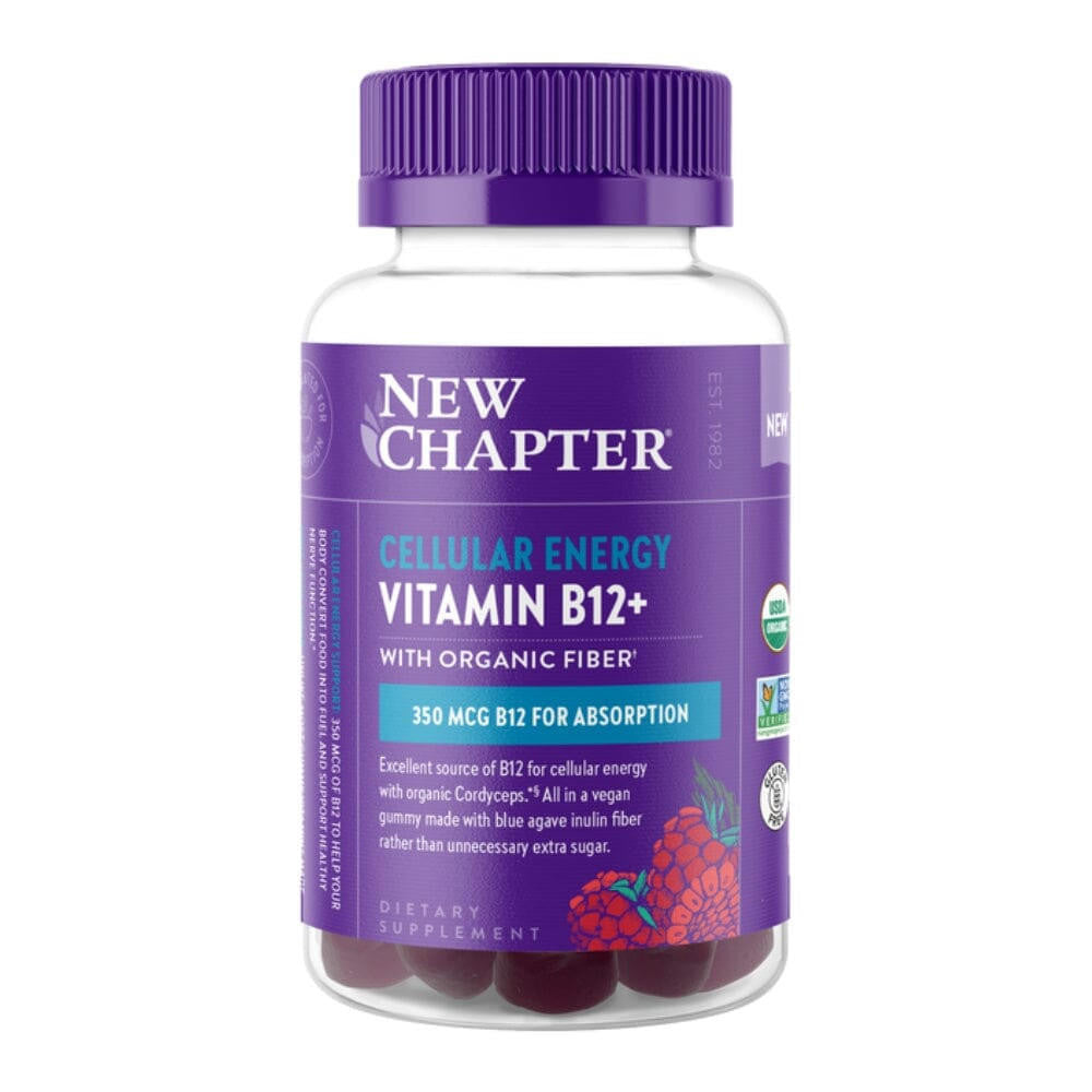  New Chapter Cellular Energy Vitamin B12+ 60 Gummies 