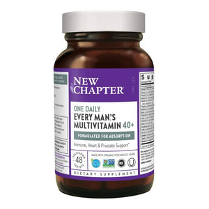  New Chapter Every Man's One Daily 40+ 48 Tablets 