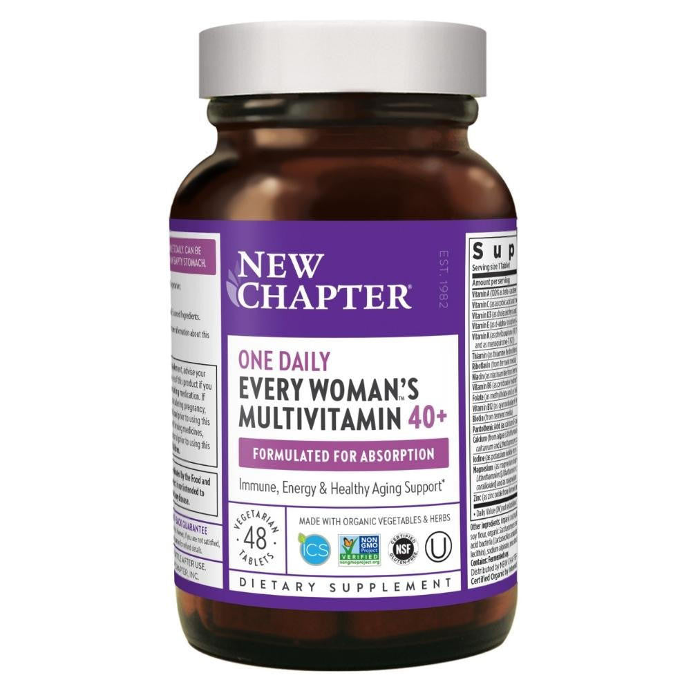  New Chapter Every Woman's One Daily 40+ 48 Tablets 