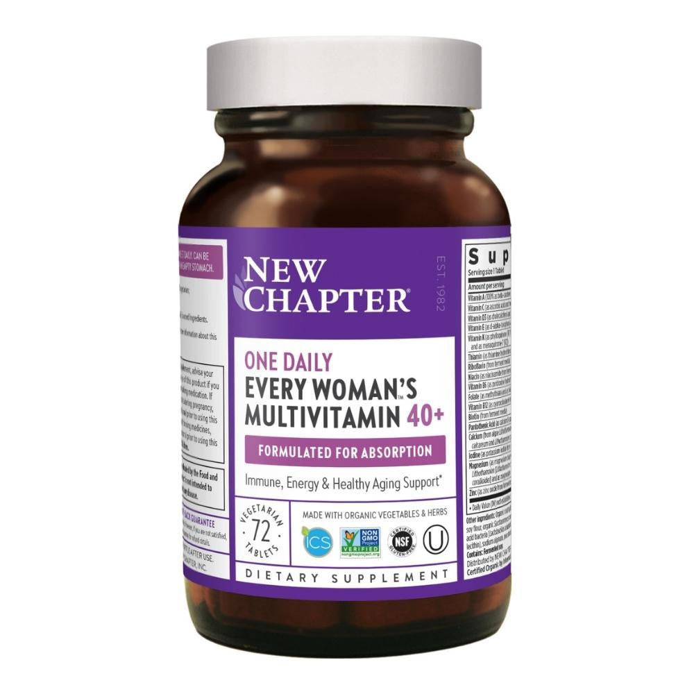 New Chapter Every Woman's One Daily 40+ 72 Tablets 