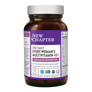  New Chapter Every Woman's One Daily 40+ 72 Tablets 