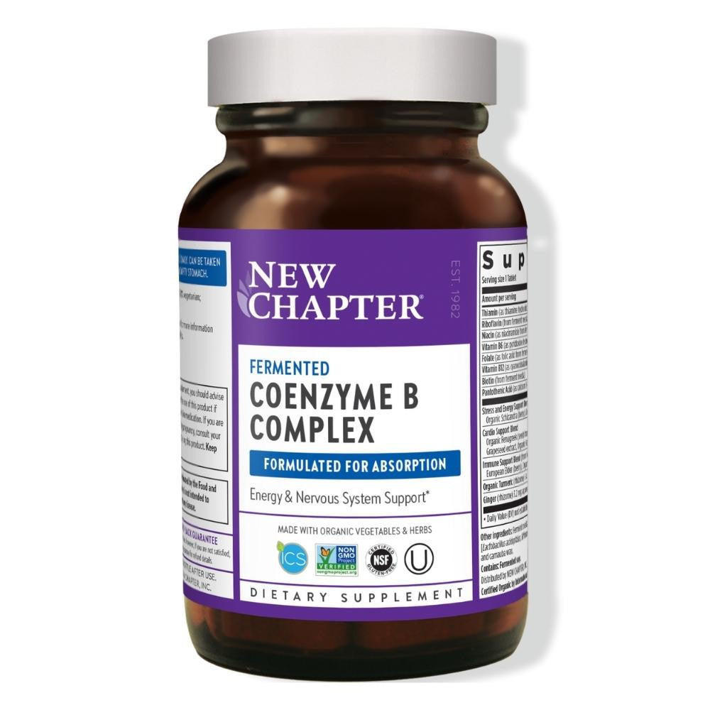  New Chapter Fermented Vitamin B Complex 90 Vege Tablets 