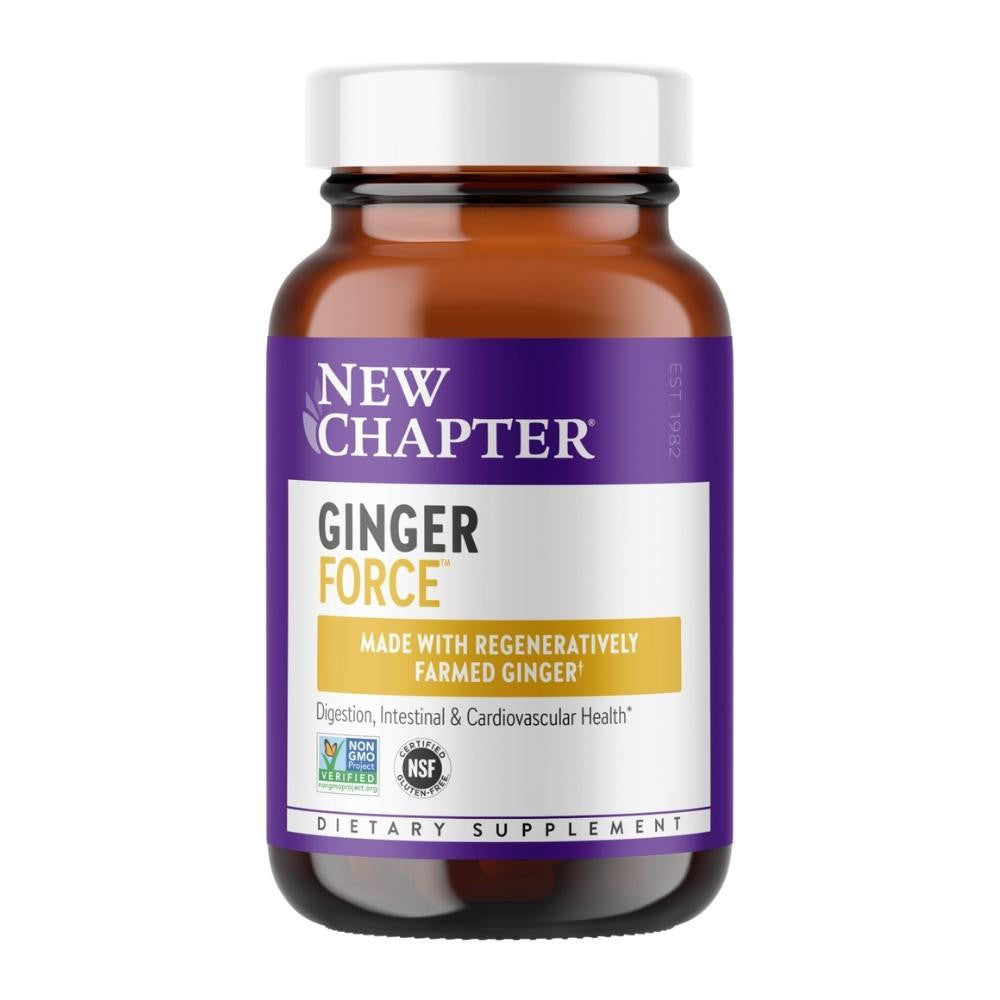 New Chapter Ginger Force 60 Vege Capsules 