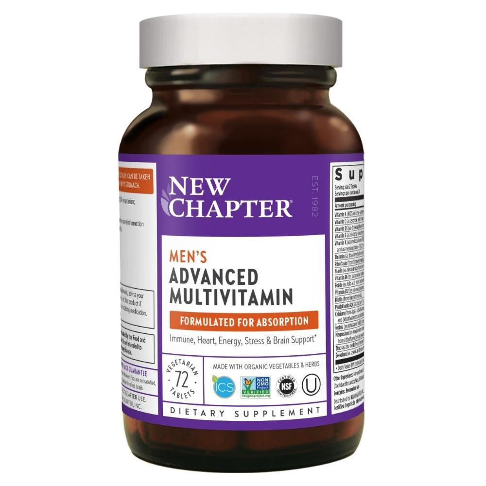  New Chapter Every Man 72 Tablets 